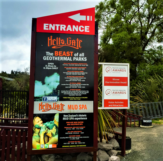Hells-Gate-Rotorua New Zealand