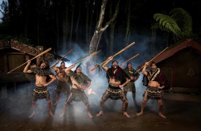 Tamaki Maori village rotorua new zealand