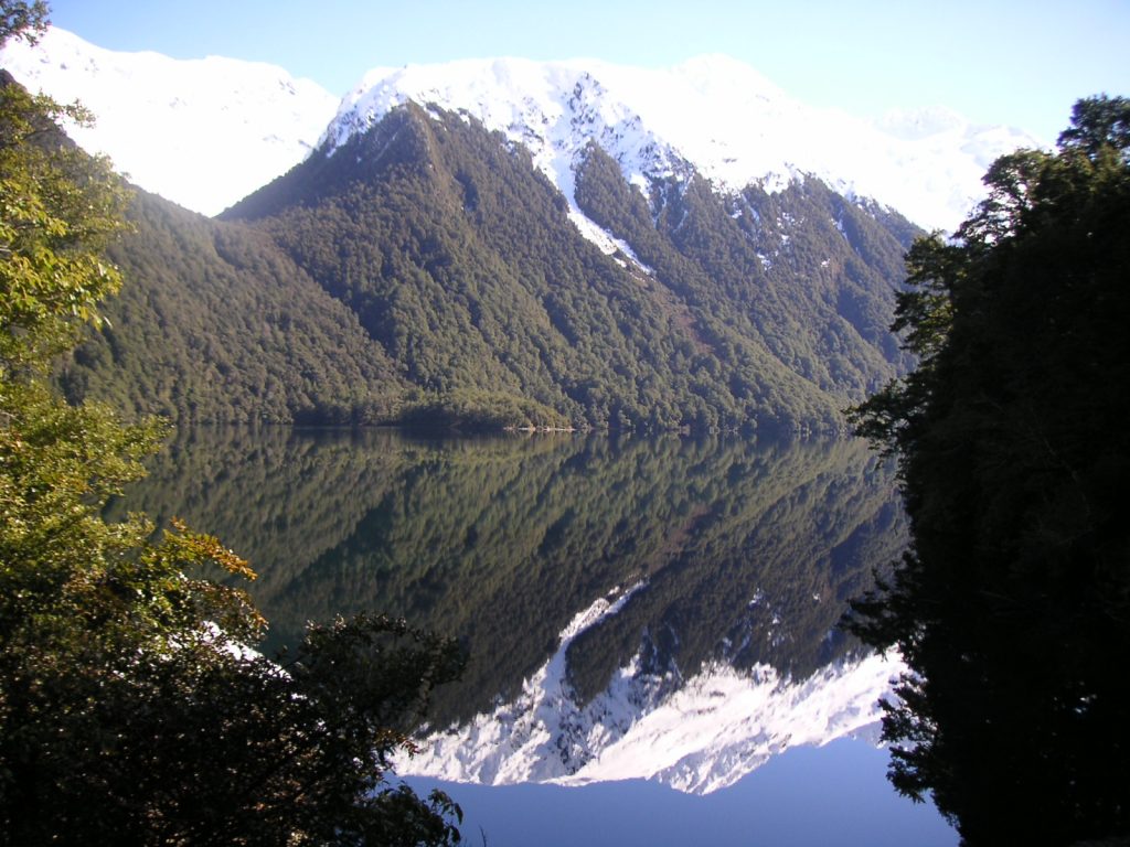 Milford Sound New Zealand - Perfect mirrored waters